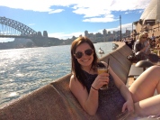 Opera House bar for Pimms and sunshine